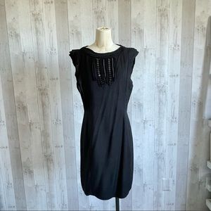 2 love by Tony Cohen little black dress size medium 6 cocktail party wear